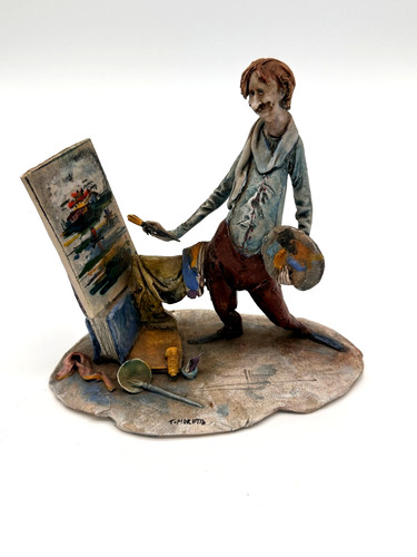 Statuina ceramica christine - statuina,