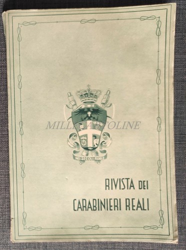 Rivista dei carabinieri reali - rivista,