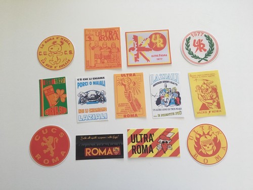 Roma adesivi ultras - roma,