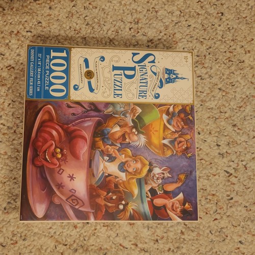 Puzzle firmato alice nel paese - firmato,