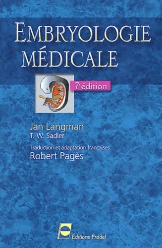 Embryologie médicale jan - embryologie,