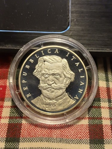 1000 lire argento proof - 1000,