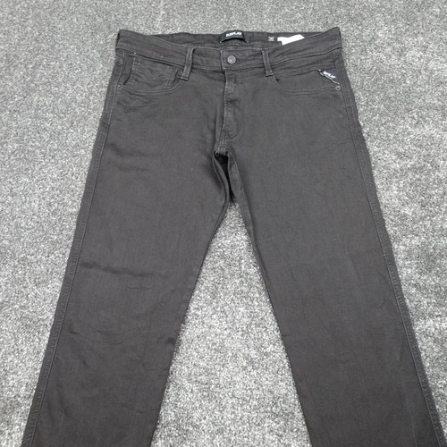 Jeans replay anbass - anbass, nero