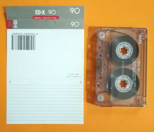 Musicassetta raks x 90 - musicassetta,