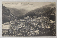CARTOLINA CAMPAGNA SALERNO RIONE ZAPPINO S BARTOLOMEO VESCOVADO INIZI '900 FP