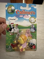 Pupazzo gomma serie Calimero Pagot Priscilla 1995 Giochi Preziosi da collezione