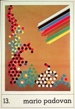 Mario Padovan. Mostra tenuta a Roma nel 1973.