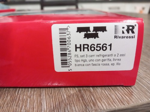 Rivarossi hr6561 set - rivarossi, carri