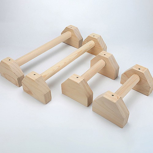 Barre push legno - push-up,