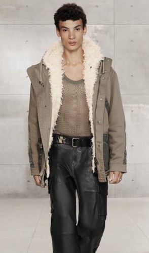 Nwt zara mltry prk mens - prk, 07