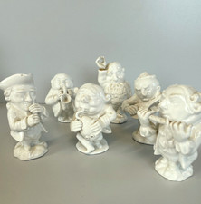 LOTTO 6 CARAMOGI MUSICANTI PORCELLANA BIANCA Ginori Doccia Capodimonte EPOCA 800