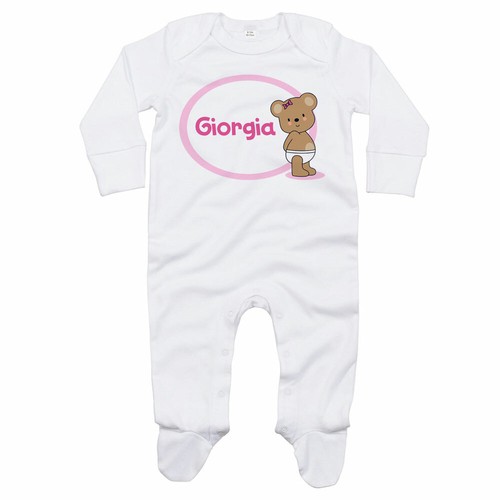 Tutina neonata personalizzata