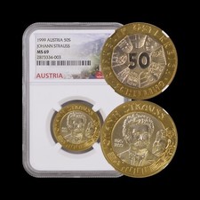 AUSTRIA. 1999, 50 scellini -