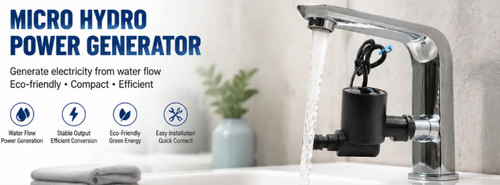 Generatore turbina acqua 12mm
