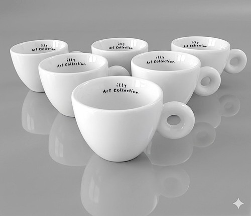 Rare tazzine illy - rare, art