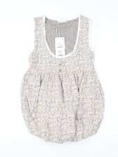 Abito donna Zara beige senza