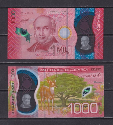 Costa rica banconota 1000 - -,