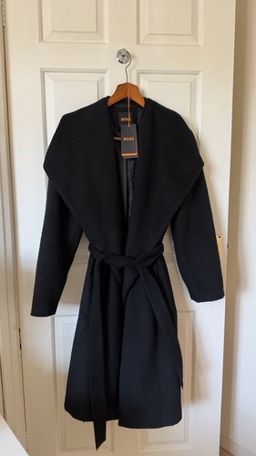 Cappotto donna nero - , avvolgente