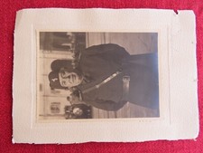 GRANDE FOTO MILITARE MEMBRO PNF UNIFORME VENTENNIO FEZ ORBACE REGNO D'ITALIA