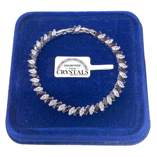 Bracciale tennis striscia - bracciale,