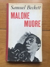 Samuel Beckett Malone Muore Sugar Ed. Prima Edizione 1960