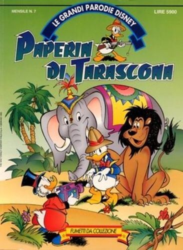 Fumetto paperin tarascona - paperin,