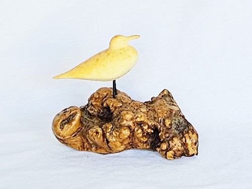 Scultura gabbiano vintage - , su