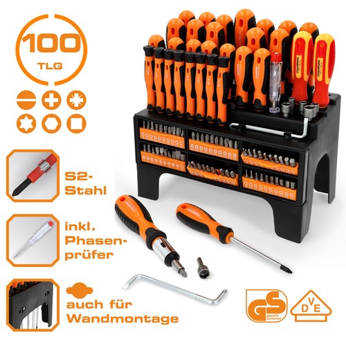 Set cacciaviti 100 pezzi vde - set,