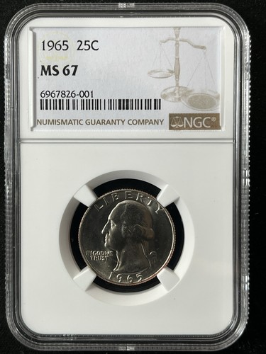 1965 25c washington quarto - 25c,