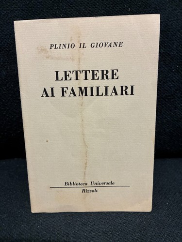 Plinio giovane lettere ai - plinio,