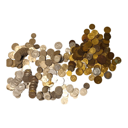 Lotto 5kg monete - 4-5kg, mondiali