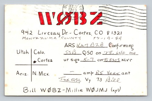 Radioamatore qsl qso wøbz - radioamatore,