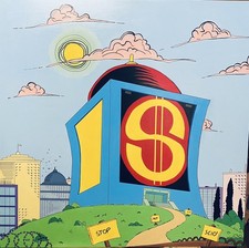 Quadro Deposito Zio Paperone