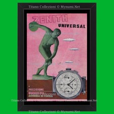 Anni ' 30  * Pubblicità Originale "Zenith, Universal, Precisione, Robustezza, Ar