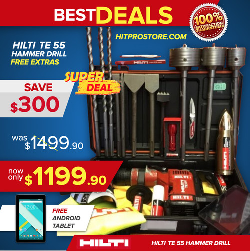 Hilti trapano a - te, 55