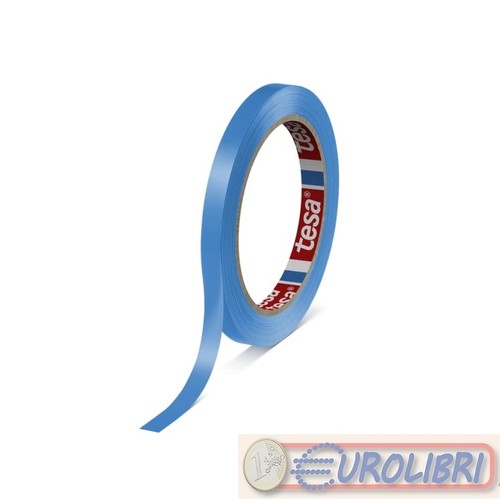 Nastro adesivo 9x66 blu pvc - adesivo,
