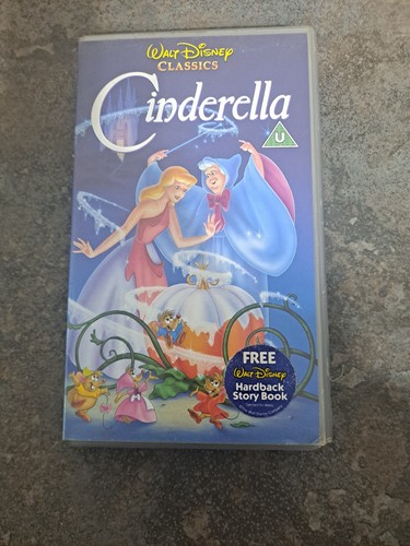 Disneys cinderella vhs - disneys,