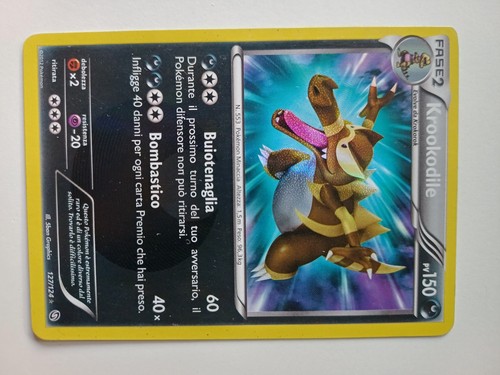 Pokemon krookodile 127 124 - pokemon, 127/124