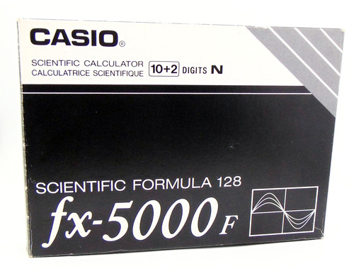 Casio 5000f calcolatrice - fx‐5000f,