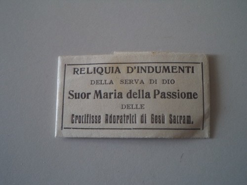 Antica reliquia indumenti - reliquia, d'indumenti