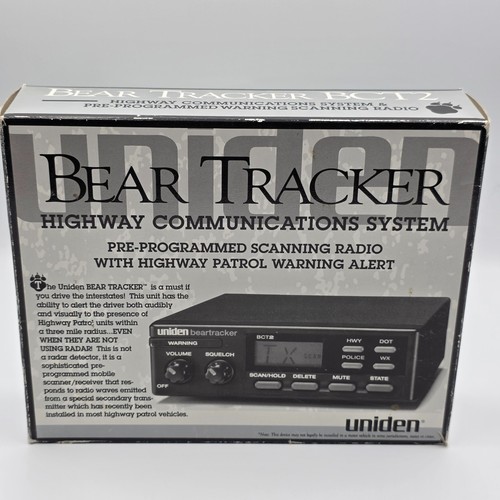 Uniden bear tracker - uniden,