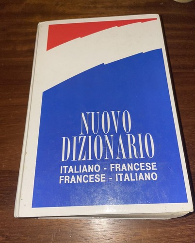 Nuovo dizionario italiano - nuovo,