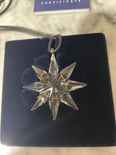SWAROVSKI STELLA fiocco di neve con laccio ORIGINALE 
