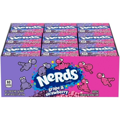 Caramelle nerds uva fragola - nerds,
