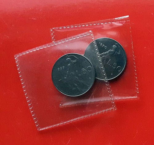 Lotto monete 50 lire - monete,