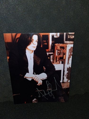 Michael jackson autografo - michael,