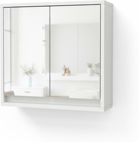 Pensile bagno con specchio 2 - pensile,