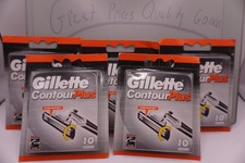 Gillette Contour Plus Confezione da 50 Cartucce Ricarica Lama (Come Atra Plus)