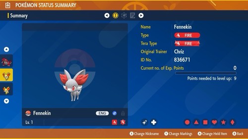 Pokémon fennekin lucido - pokémon,