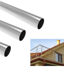 Acciaio Inox V2A Tubo Rotondo Tubo Ø 42,4 x 2,0mm Tubo K320 Ringhiere Corrimano